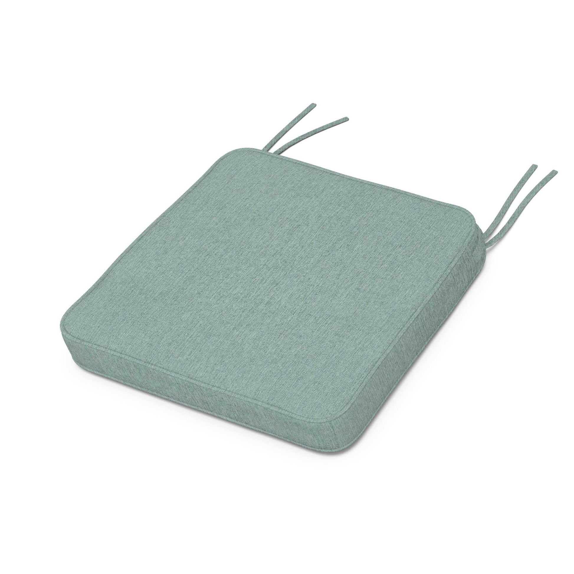 POLYWOOD Chinoiserie Side Chair Seat Cushion — Glacier Spa