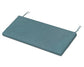 POLYWOOD Bench Seat Cushion - 17.25"D x 43.5"W x 2.5"H — Ocean Teal