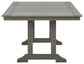 Visola RECT Dining Table w/UMB OPT