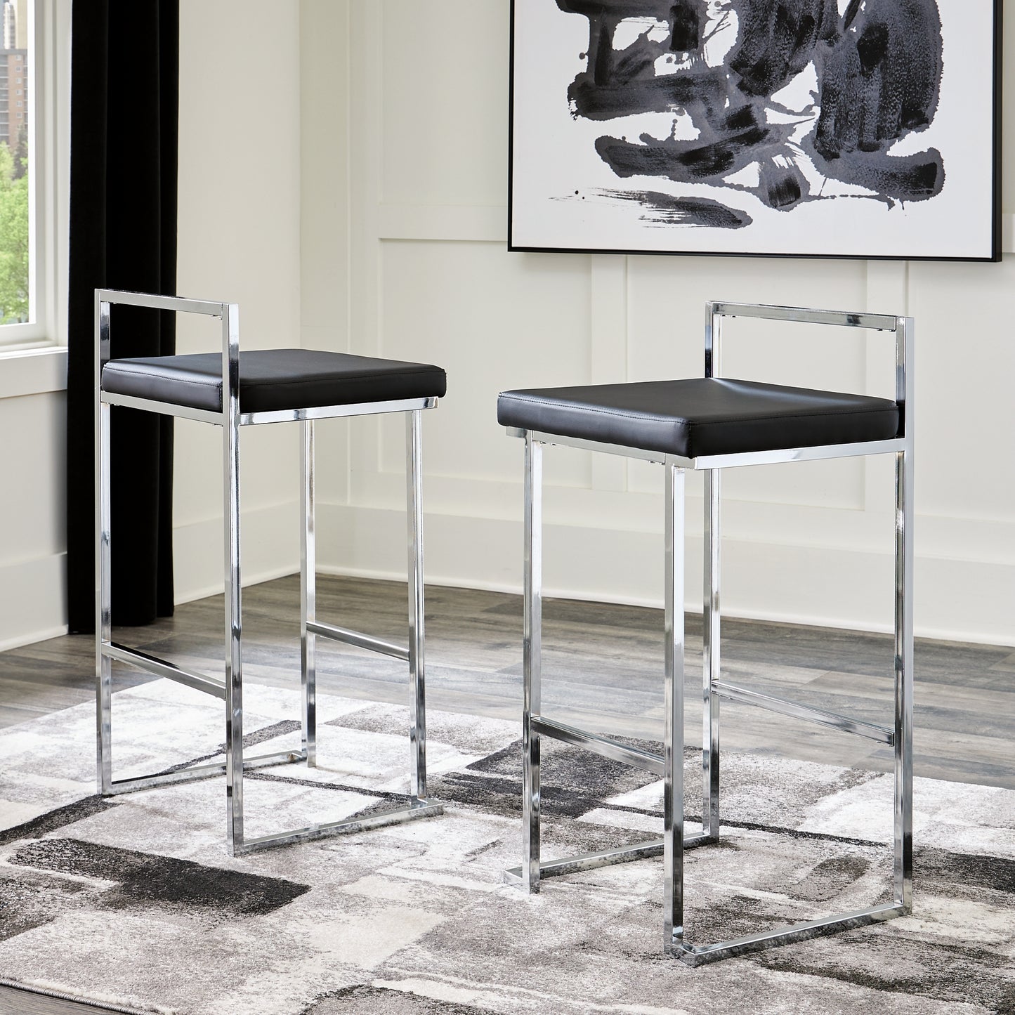 Ashley Express - Madanere Tall UPH Stool (2/CN)