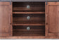 70" TV Stand w/4 Doors & Shelves