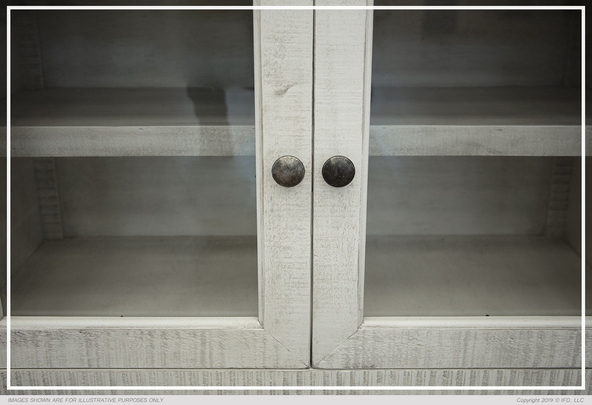 3 Drawer, 2 Glass Door 60" TV Stand