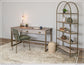 3 Drawer Desk, w/ Iron base