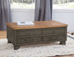 Bear Creek Lift-Top Cocktail Table, Brown