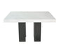 Camila 54 inch Square
White Marble Top Counter Table