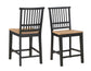 Magnolia 24-inch Height Two-Tone Counter Stool