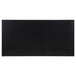 Catherine Rectangular 84-inch Wood Dining Table Black