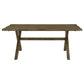 Alston 7-piece Rectangular Dining Table Set Knotty Nutmeg