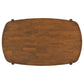 Dortch 7-piece Oval Solid Wood Dining Set Walnut
