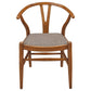 Dinah Wood Wishbone Dining Side Chair Walnut (Set of 2)