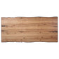 Bexley 6-piece Rectangular Live Edge Dining Table Set Honey
