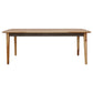 Partridge Rectangular 80-inch Dining Table Natural Sheesham