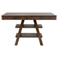 Dewey 5-piece Rectangular Dining Table Set Walnut