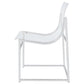 Adino Acrylic Dining Side Chair Chrome (Set of 2)