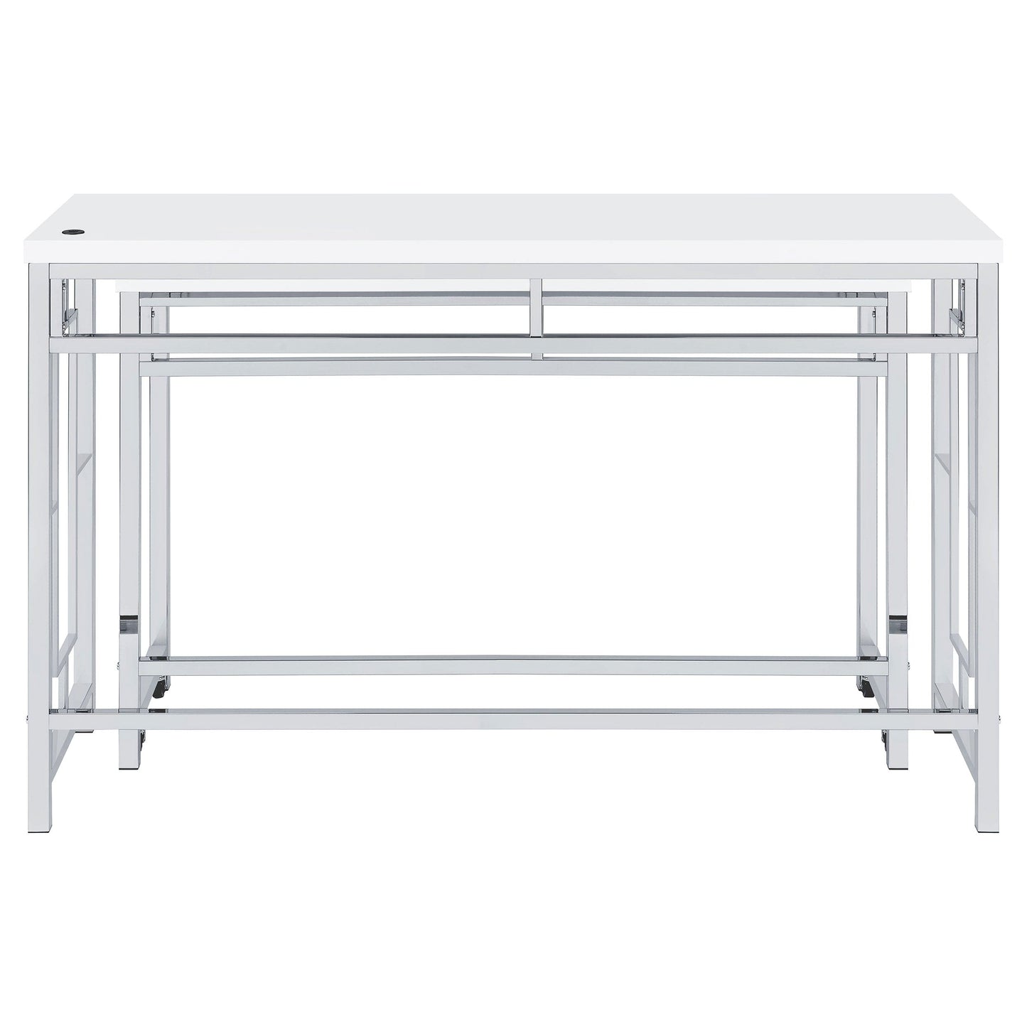 Jackson 4-piece Multipurpose Counter Height Table Set White