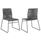 Jerome Upholstered Stackable Side Chairs (Set of 2)