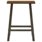 Connie 4-piece Counter Height Set Chestnut and Dark Brown