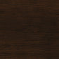 Connie 4-piece Counter Height Set Chestnut and Dark Brown
