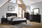 Briana 4-piece California King Bedroom Set Black