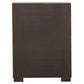 Jessica 5-piece Queen LED Bedroom Set Cappuccino