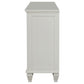 Sandy Beach 11-drawer Dresser Cream White