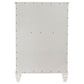 Sandy Beach 5-drawer Bedroom Chest Cream White