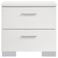 Felicity 5-piece Full Bedroom Set White High Gloss