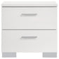 Felicity 4-piece California King Bedroom Set White Gloss