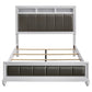 Barzini 4-piece California King Bedroom Set White