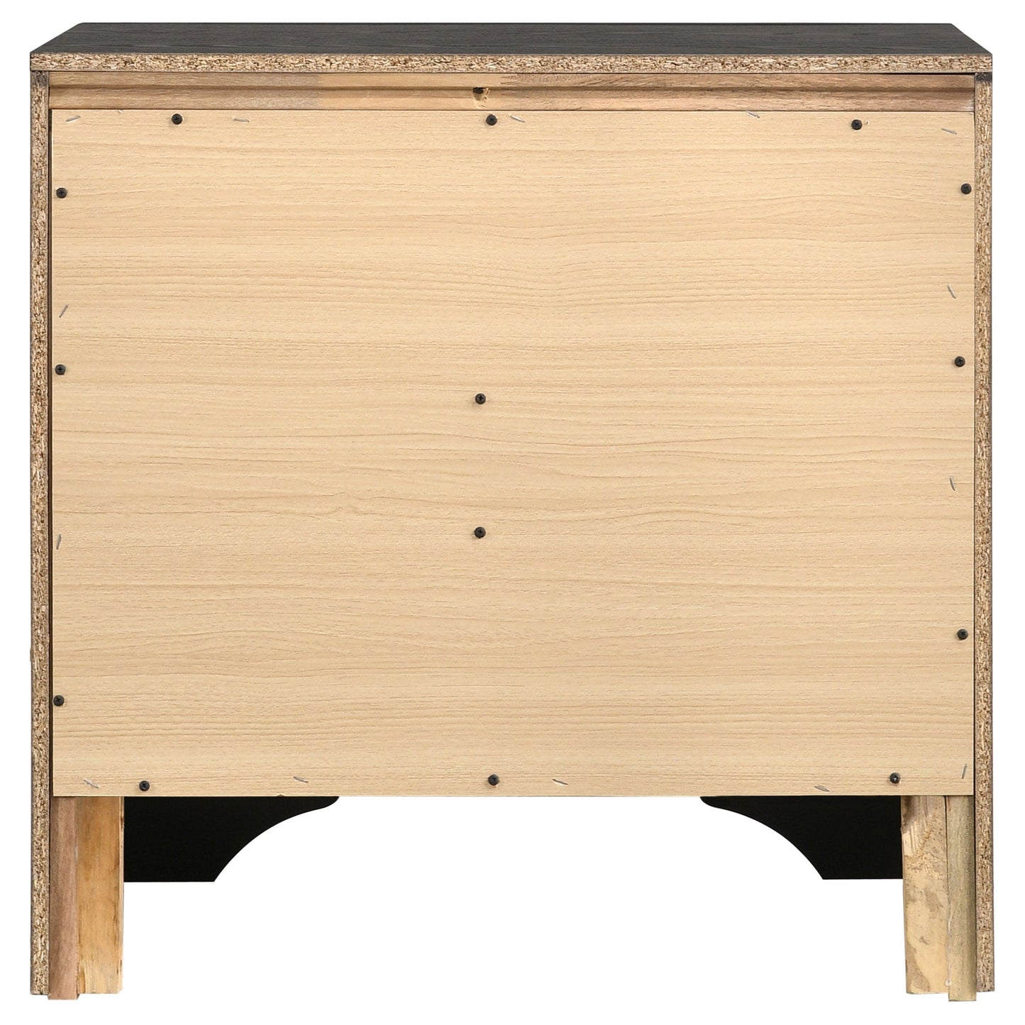 Miranda 3-drawer Nightstand Black