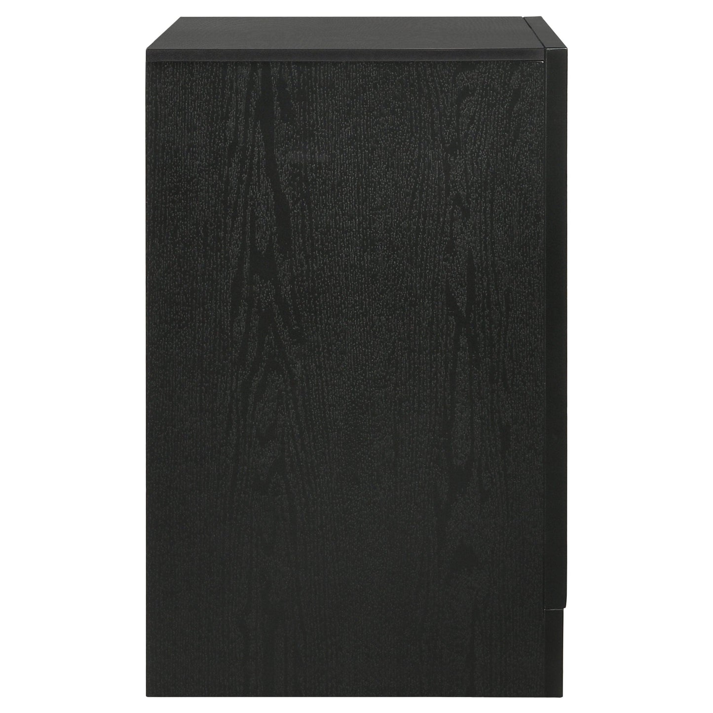 Miranda 3-drawer Nightstand Black
