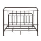 Livingston Metal Eastern King Open Frame Bed Dark Bronze