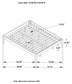 Hounslow California King Universal Platform Bed White