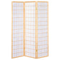 Carrie 3-Panel Room Divider Folding Shoji Screen Natural