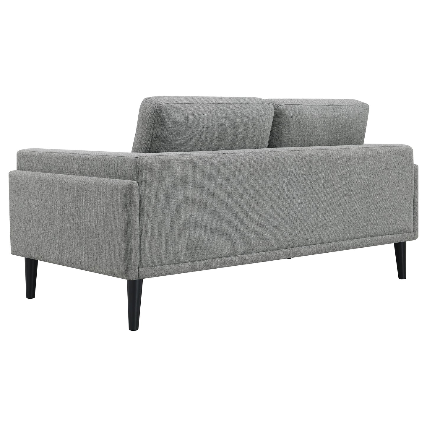 Rilynn 3-piece Upholstered Track Arms Sofa Set Grey