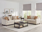 Christine Upholstered Sloped Arm Accent Chair Beige
