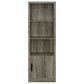 Burke 3-piece 59-inch TV Entertainment Center Grey Driftwood