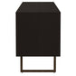 Marsden 2-door Mango Wood 70-inch TV Stand Charcoal Black