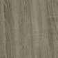 Birdie Square Engineered Wood End Table Sonoma Grey