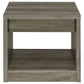 Felix 1-drawer Engineered Wood Side End Table Grey Driftwood