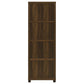 Sachin 3-shelf Engineered Wood Media Tower Dark Pine