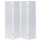 Roberto 4-Panel Room Divider Folding Shoji Screen White