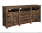 60" TV Stand w/2 Doors, 2 Drawer & 3 shelves