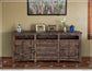 60" TV Stand w/2 Doors, 2 Drawer & 3 shelves