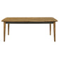 Partridge 5-piece Dining Set Natural Sheesham and Camel