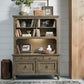 Americana Farmhouse - Credenza & Hutch