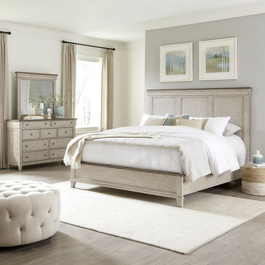 Ivy Hollow - Queen Panel Bed, Dresser & Mirror