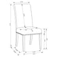 Florence 5-piece Round Dining Table Set Rustic Honey