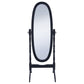 Foyet Wood Adjustable Full Length Cheval Mirror Black