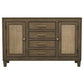 Matisse 4-drawer Sideboard Buffet Cabinet Light Brown